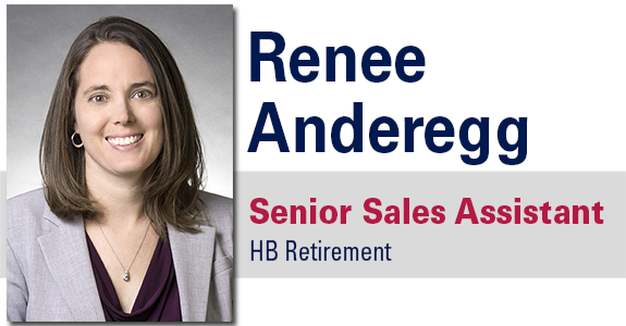 Renee Anderegg hired as Senior Sales Assistant