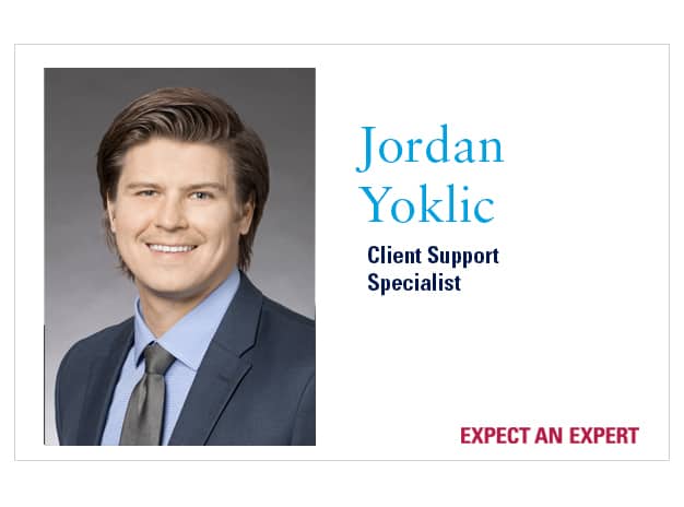 Jordan Yoklic New Hire Card