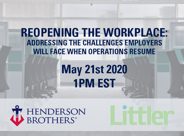Reopening the Workplace Infographic