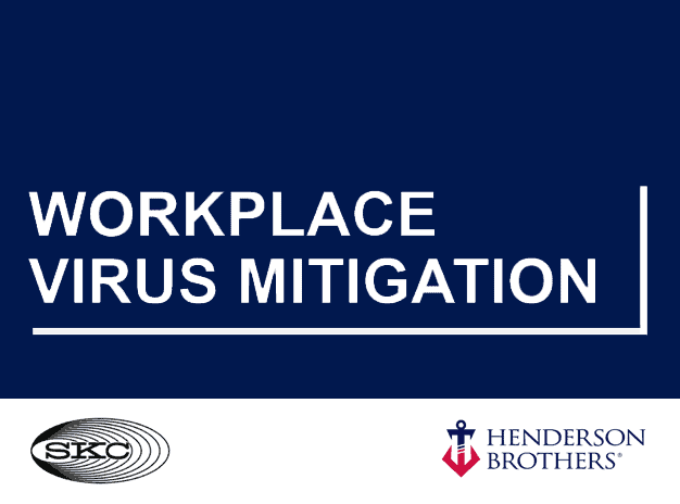 Workplace Virus Mitigation, July 2020