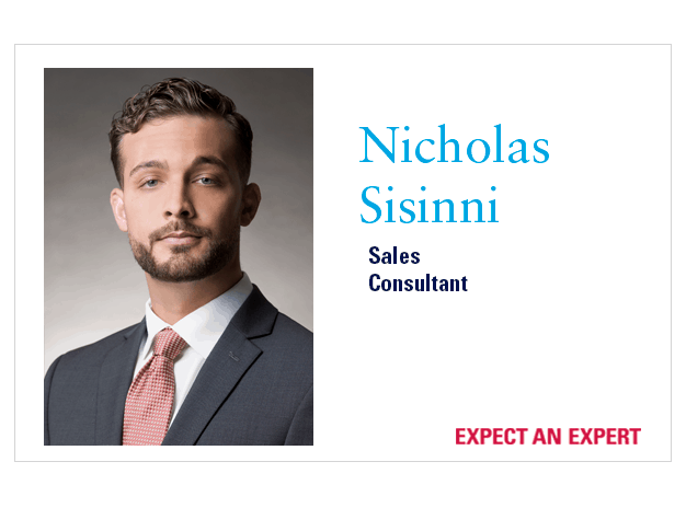 Nicholas Sisinni New Hire Card