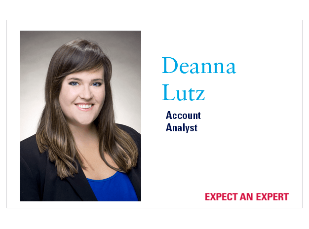 Deanna Lutz New Hire Card