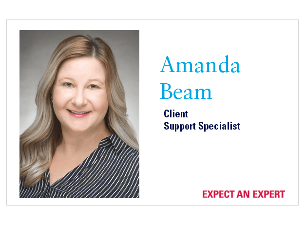 Amanda Beam New Hire Card