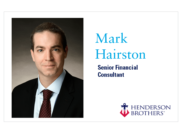 Welcome Mark Hairston