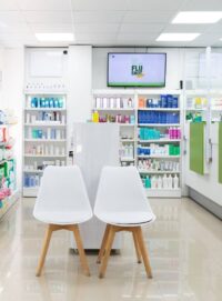interior of pharmacy