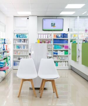 interior of pharmacy